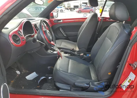 2013 Volkswagen Beetle from USA, damaged, VIN 3VW5P7AT7DM827593